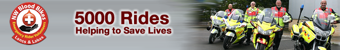 500 Rides saving lives banner
